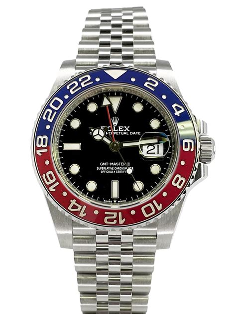 rolex gmt pepsi bezel insert|rolex gmt ii pepsi jubilee.